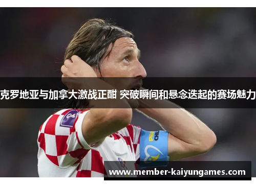 克罗地亚与加拿大激战正酣 突破瞬间和悬念迭起的赛场魅力