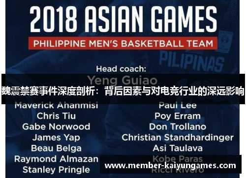 魏震禁赛事件深度剖析：背后因素与对电竞行业的深远影响